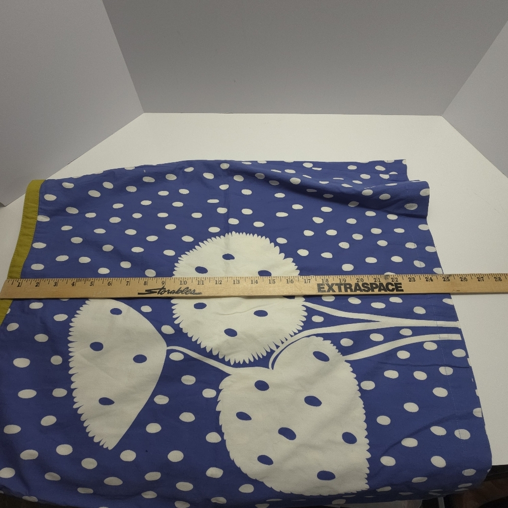 Boden A Line Skirt Blue And White Abstract Floral Women's 8L - Picture 10 of 10